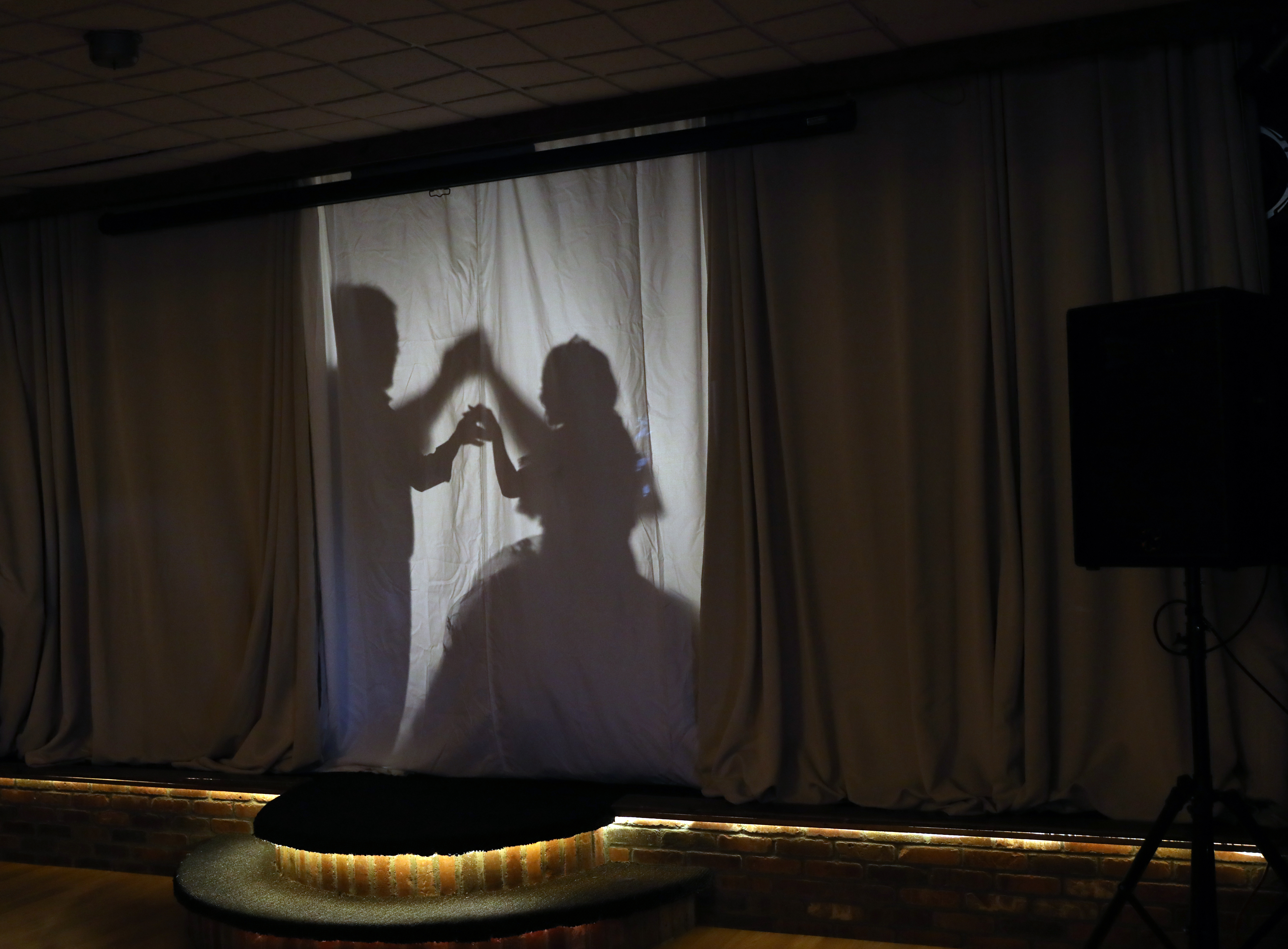 Family in conversation